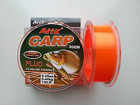 Коропова Рибальська волосінь 300м Carp Sport Line Fluo 0.25мм (5.44кг)