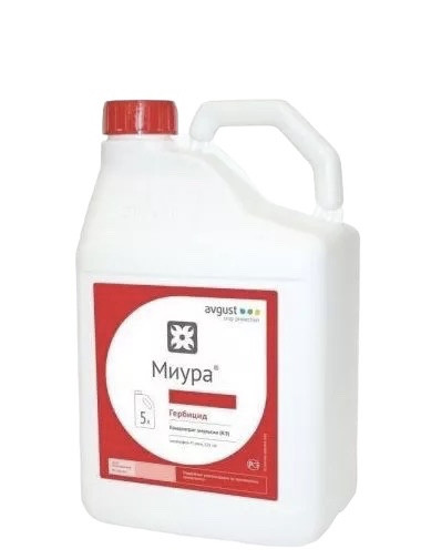 Гербіцид Міура 5 л. (Хізолофоп-П-етил 125 г/л)