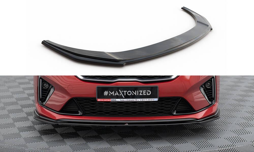 Спліттер Kia ProCeed GT (18-21) тюнінг обвіс губу спідницю елерон (V1), фото 1