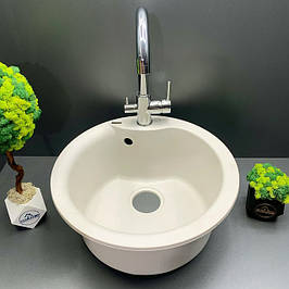 Круглі композитні мийки