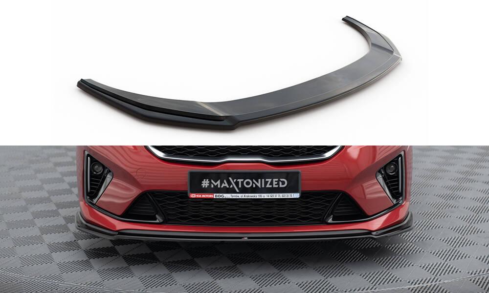 Спліттер Kia ProCeed GT (18-21) тюнінг обвісив губу спідницю елерон (V2), фото 1