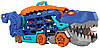 Hot Wheels  2-in-1 Ultimate T-Rex Мега-транспортер  Неймовірний Ті-Рекс серії City (HNG50), фото 3