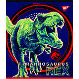 Зошит A5 YES 12арк. лін. мат. ВДЛ+УФ-виб.+мікроембосінг "Jurassic world" №766805(10)(250), фото 4