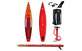 САП борд Aqua Marina Race-Racing BT-21RA01 надувна SUP дошка Аква Марина 12'6"