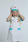 Костюм "Маленький лікар" на 4-5 років з іграшкою Набір інструментів лікаря, фото 2