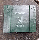 Набір для спиртного Міна Мон-50 У дерев'яному ящику - Бойовий резерв для чоловіків на подарунок, фото 6
