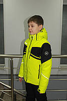 Детская/подростковая куртка High Experience для мальчика Салатовая (р. 134 - 164)
