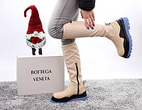 Сапоги дутики зимние женские серые Louis Vuitton Pillow Boots. Модные ботинки на зиму Луи Виттон