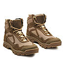 Черевики тактичні літні з вентилюючою сіткою, військове взуття Арт-205 койот, фото 2