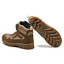 Черевики тактичні літні з вентилюючою сіткою, військове взуття Арт-205 койот, фото 5