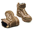 Черевики тактичні літні з вентилюючою сіткою, військове взуття Арт-205 койот, фото 7