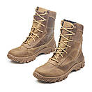 Зимові берці шкіряні військові койот Арт-104, фото 8