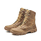 Зимові берці шкіряні військові койот Арт-104, фото 9