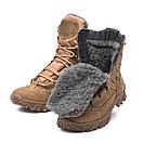 Берці зимові військові шкіряні койот Арт-106, фото 2