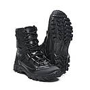 Зимові берці шкіряні військові чорні Арт-106, фото 6