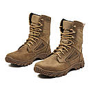 Зимові берці шкіряні військові койот Арт-107, фото 4