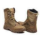 Зимові берці шкіряні військові койот Арт-107, фото 8