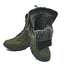 Берці зимові військові шкіряні олива Арт-107, фото 3