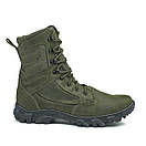 Берці зимові військові шкіряні олива Арт-107, фото 6