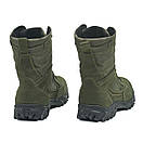 Берці зимові військові шкіряні олива Арт-107, фото 7