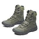 Берці зимові військові шкіряні олива Арт-106, фото 2