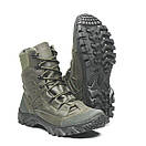 Берці зимові військові шкіряні олива Арт-106, фото 6