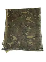 Военный тактический шарф-сетка камуфляж. Снайперский маскировочный. (180×80) Британский камуфляж.