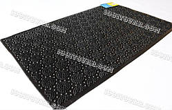 Гумовий килим до дверей "Ромашка" 58х36,5х0,5 см.