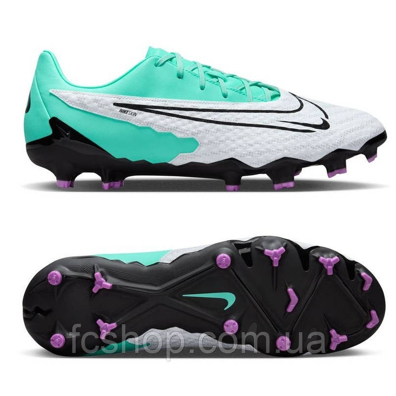Футбольні бутси Nike Phantom GX Academy FG/MG DD9473-300, Блакитний, Розмір (EU) — 47.5