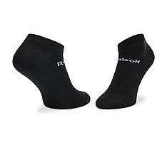 Набір коротких шкарпеток розмір 40-42 Reebok Low Cut Sock 6 шт. оригінал чорні, фото 3
