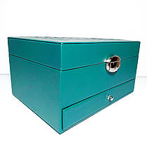 Шкатулка для прикрас шкірзамінник купити оптом, фото 5