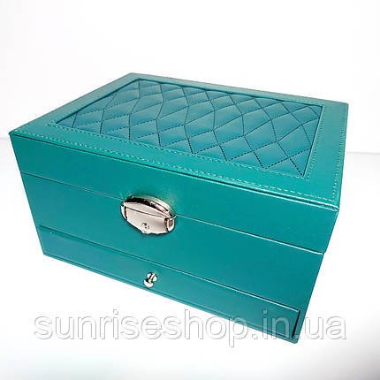Шкатулка для прикрас шкірзамінник купити оптом, фото 1