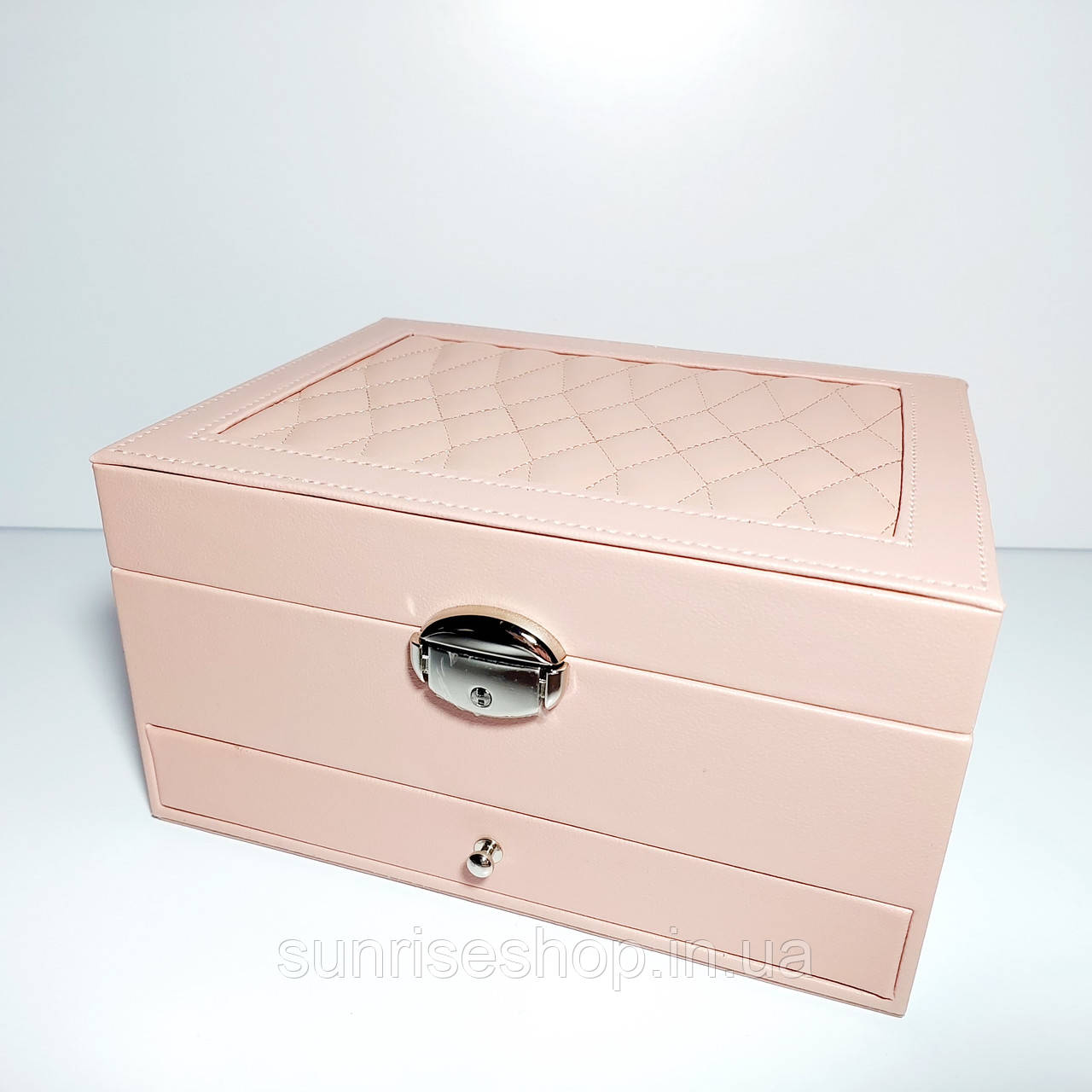 Шкатулка для прикрас шкірзамінник 8179