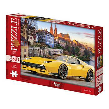 Пазли 380 елементів Sport Car жовтий C380-06-10