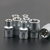 Набір універсальних інструментів з головками 1/4" і 1/2", що включає 94 предмети з шестикутними гранями, фото 3