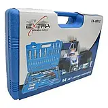 Набір універсальних інструментів з головками 1/4" і 1/2", що включає 94 предмети з шестикутними гранями, фото 4