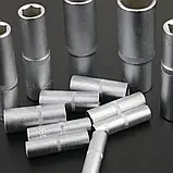 Набір універсальних інструментів з головками 1/4" і 1/2", що включає 94 предмети з шестикутними гранями, фото 5