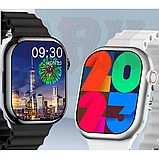 Наручний годинник Smart V9 PRO MAX 2 ремінця , Smart-годинник пульсометр, знімний ремінець, будильник, фото 8