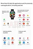 Наручний годинник Smart V9 PRO MAX 2 ремінця , Smart-годинник пульсометр, знімний ремінець, будильник, фото 9
