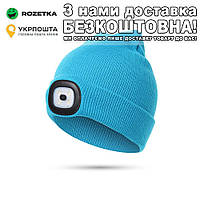 Шапка з ліхтариком Bonnet Шапка Блакитний