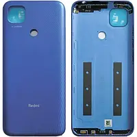 Задняя панель корпуса (крышка аккумулятора) для Xiaomi Redmi 9C (M2006C3MG, M2006C3MT), оригинал Синий