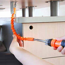 Набір інструментів 43 предм., Універсальний набір інструментів, Викрутка з бітами, фото 2