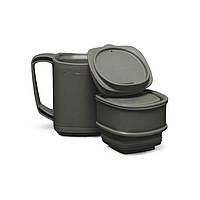 Ridge Monkey Thermomug DLX Brew Set Gunmetal Green