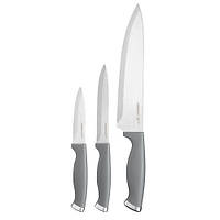 Набор ножей Ardesto Gemini Gourmet AR2103GR нержавеющая сталь 3cr13/пластик 3шт серый