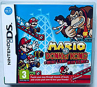 Mario vs. Donkey Kong: Mini-Land Mayhem!, Б/У, английская версия - картридж для Nintendo DS