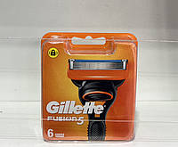 Сменные кассеты Gillette Fusion 5 (6шт. пластиковая коробка )