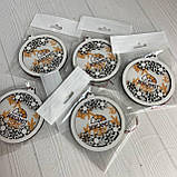 Новорічна іграшка на ялинку Еко іграшка з Вашим логотипом Розмір 8,5 см, фото 2