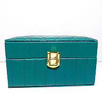 Шкатулка для прикрас шкірзамінник купити оптом, фото 3