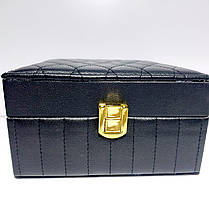 Шкатулка для прикрас шкірзамінник купити оптом, фото 3