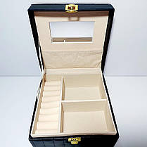 Шкатулка для прикрас шкірзамінник купити оптом, фото 2